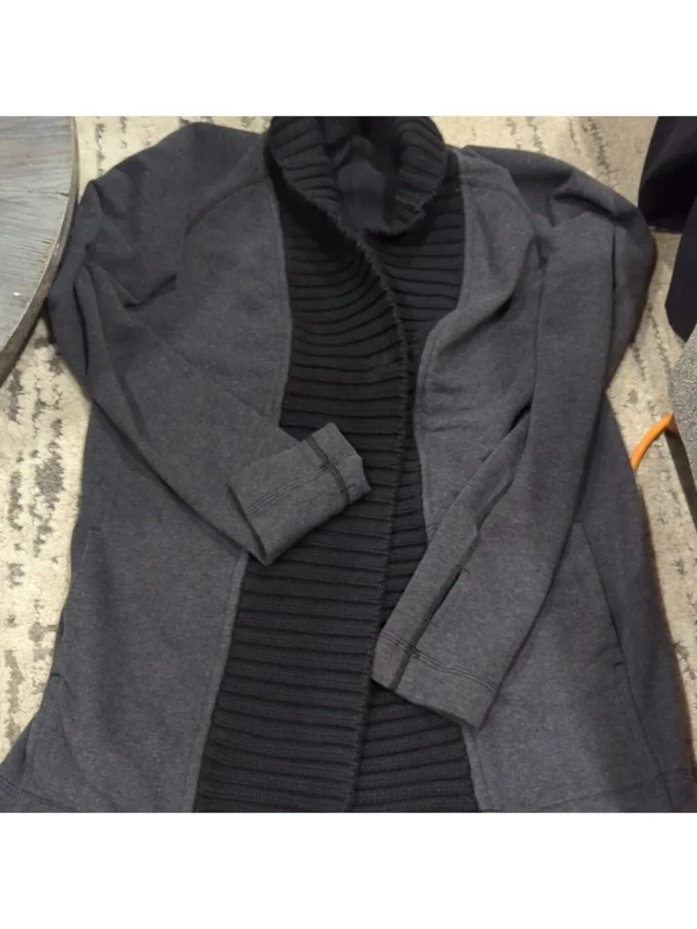 Lululemon Bliss Break Wrap Heathered Black / Black / Black